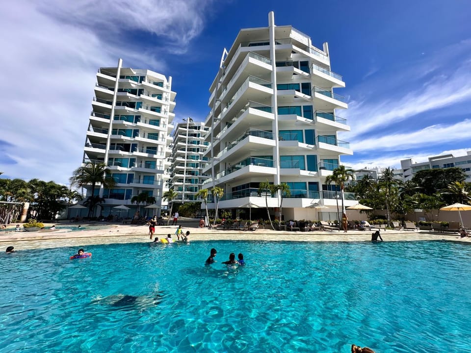 Property building, Pool view, Swimming pool