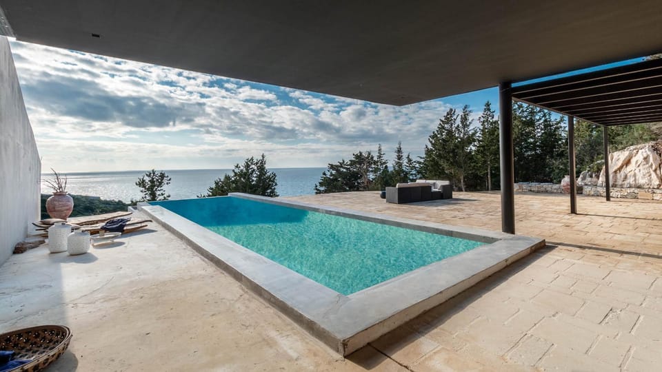 Natural landscape, Garden, Balcony/Terrace, Sea view, Swimming pool