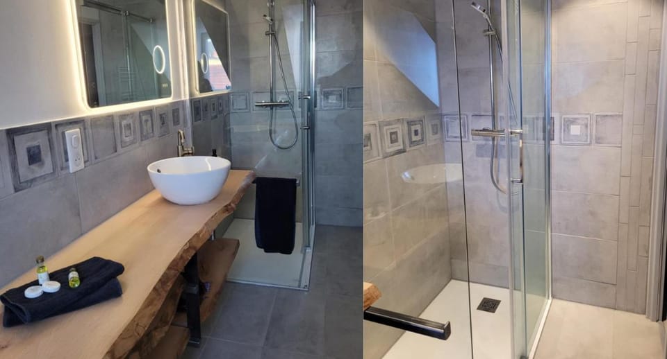 Shower, Toilet, Bathroom, towels