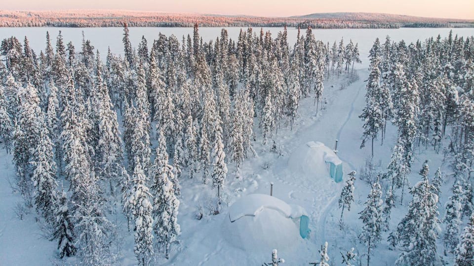 Natural landscape, Bird's eye view, Winter
