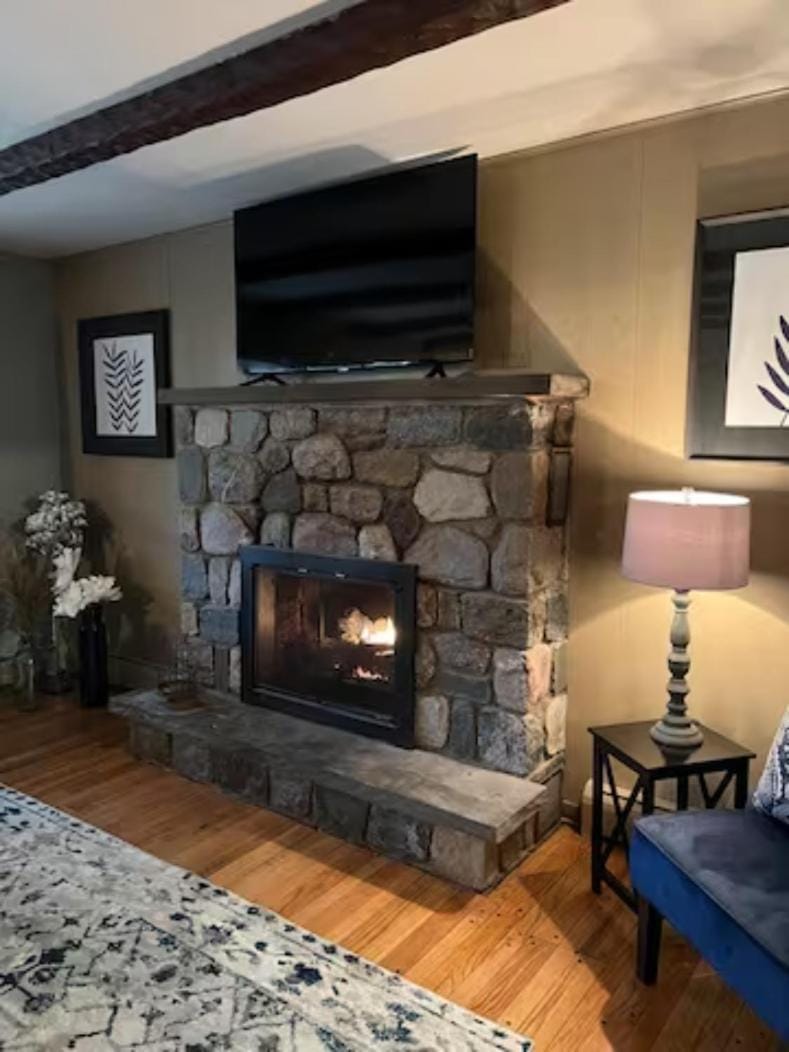 Living room, flat iron