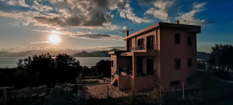 Property building, Sunset