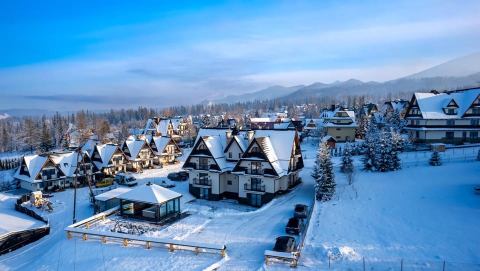 Property building, City view, Mountain view