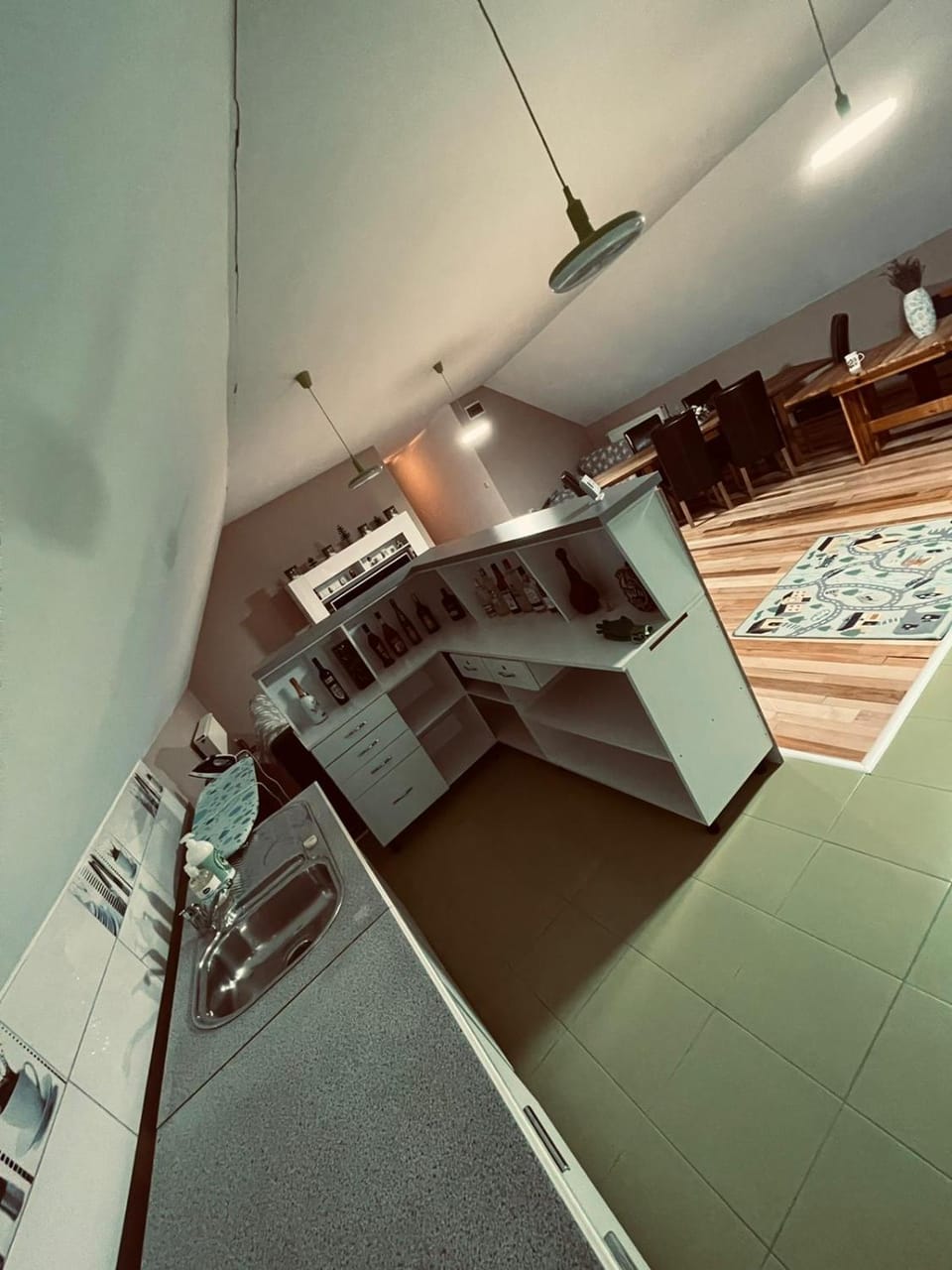 Communal kitchen