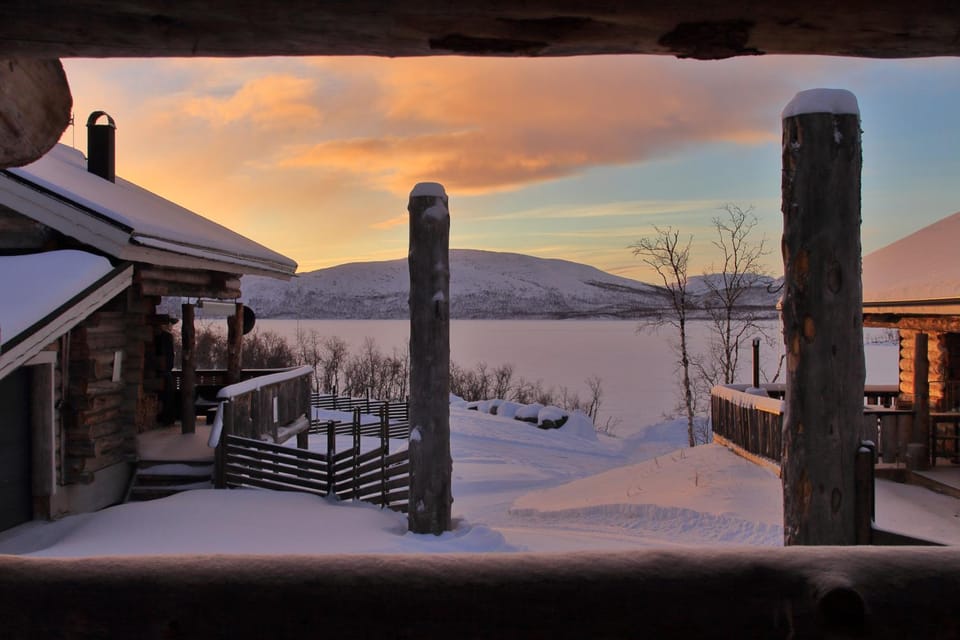 Winter, Lake view, Mountain view