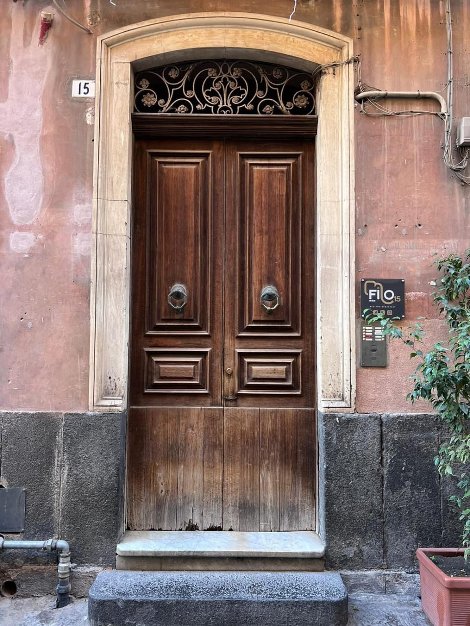 Property building, Facade/entrance