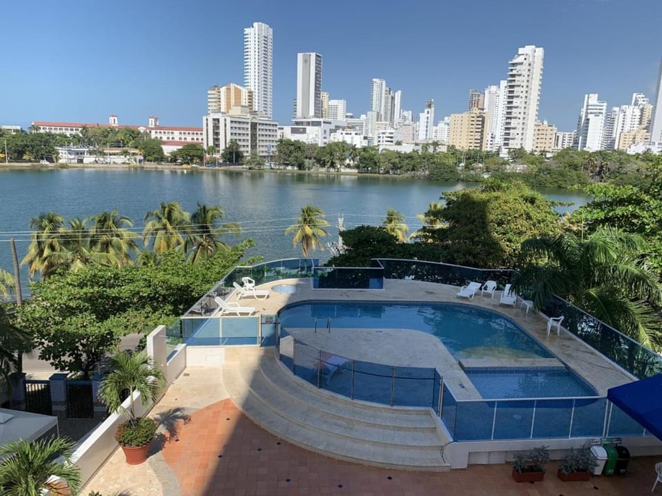 Pool view, Swimming pool