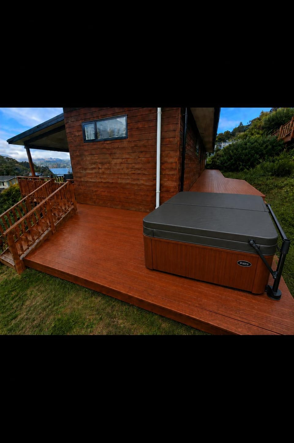Hot Tub, View (from property/room), Sea view