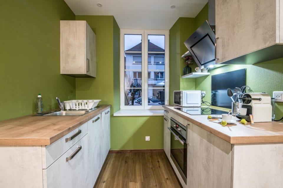 Property building, Kitchen or kitchenette