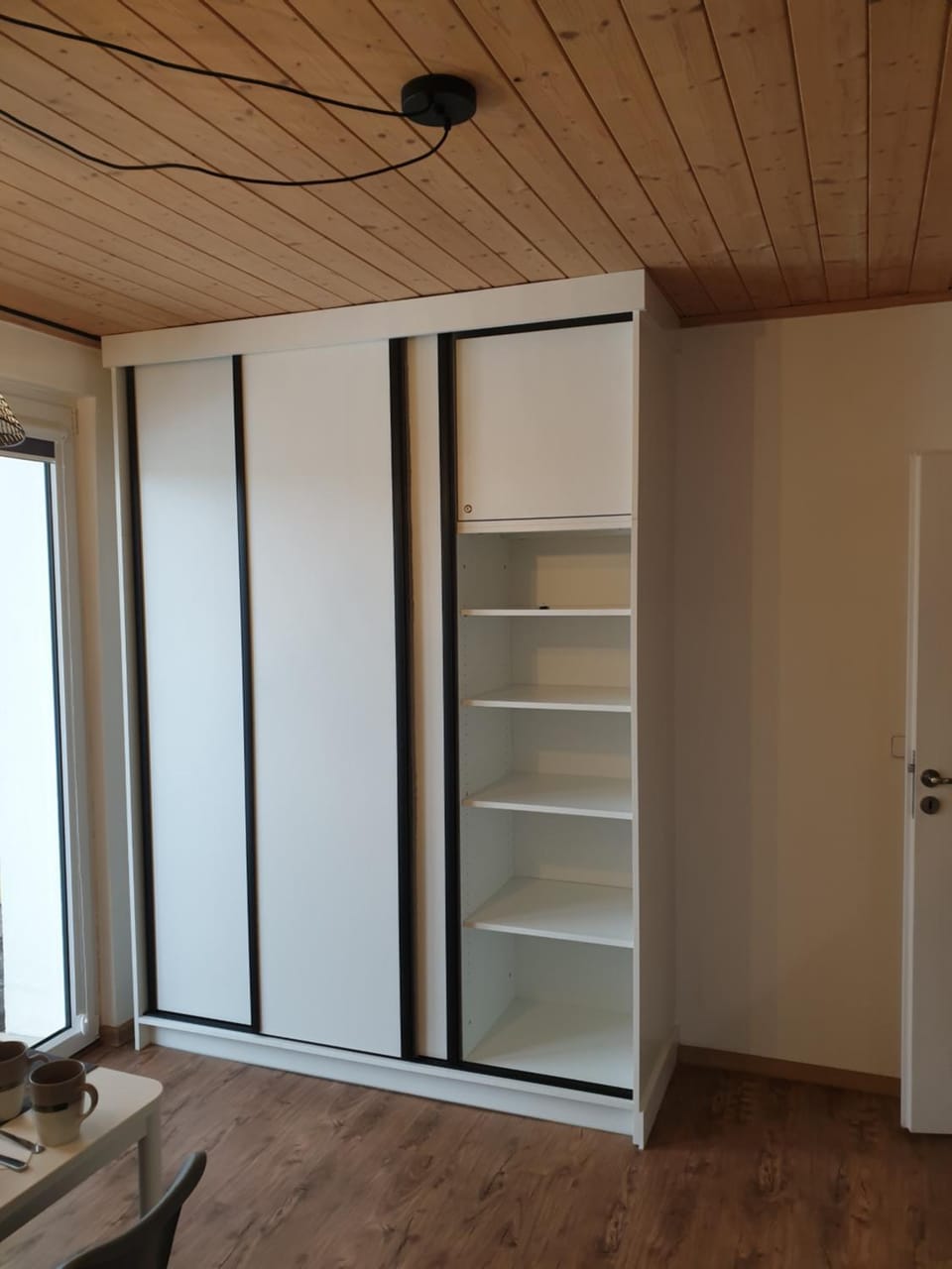 microwave, wardrobe
