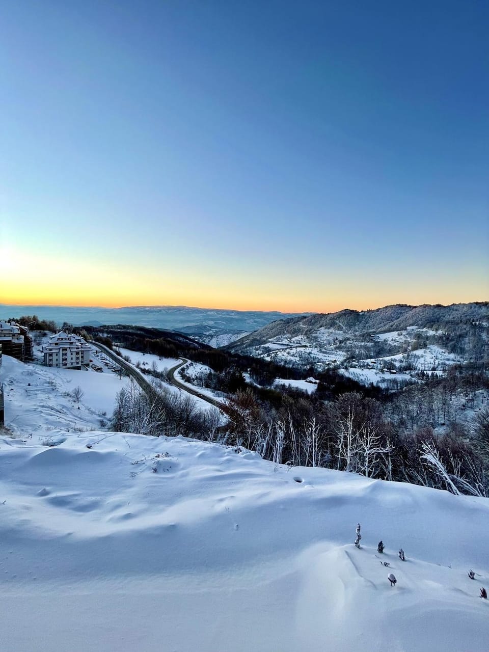 Natural landscape, Winter, View (from property/room), Mountain view