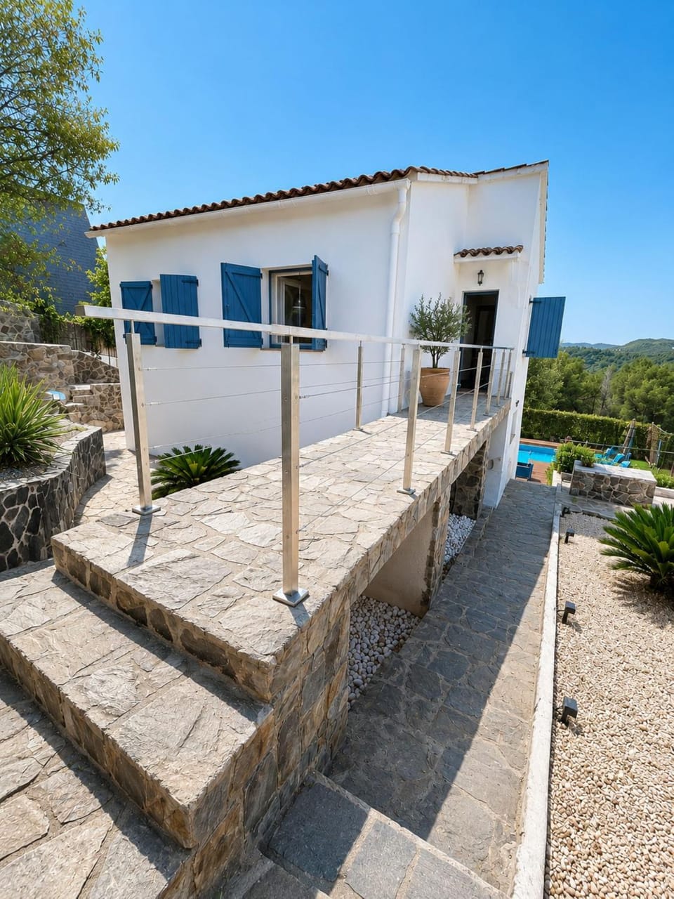 Paradise Silvia, Detached villa with private pool near Sitges Villa in Garraf