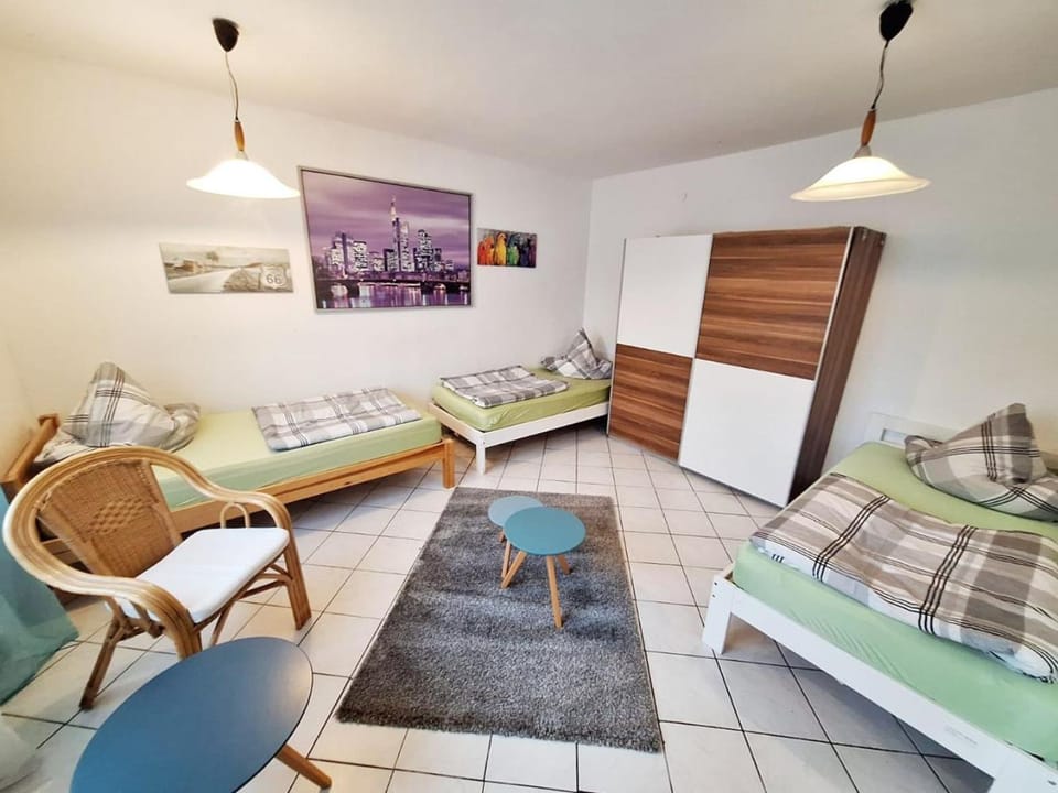 Bed, Photo of the whole room, Seating area, Bedroom