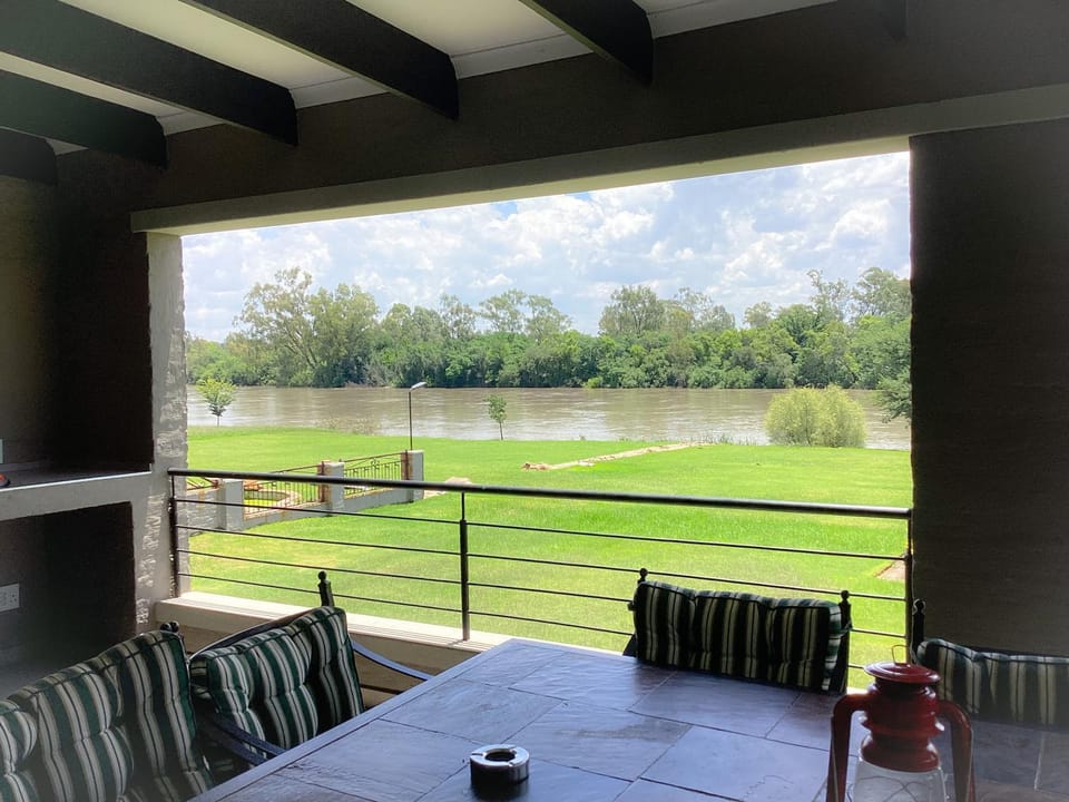 Patio, Day, Natural landscape, View (from property/room), Dining area, River view