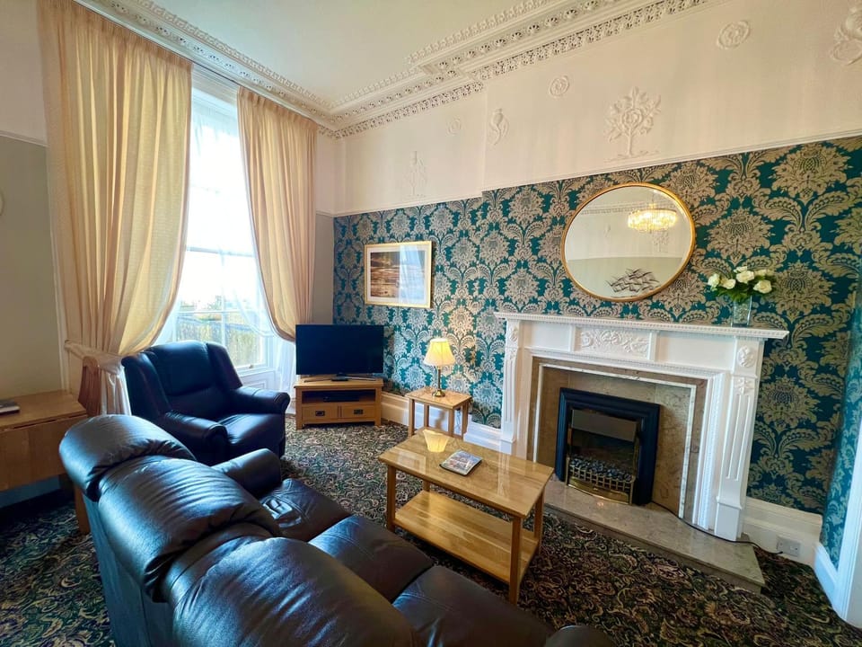 Living room, flat iron