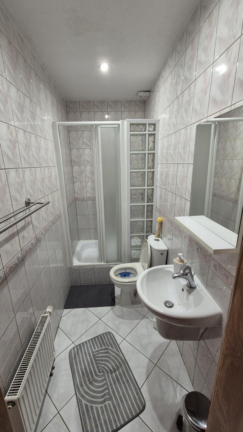 Shower, Toilet, Bathroom, towels