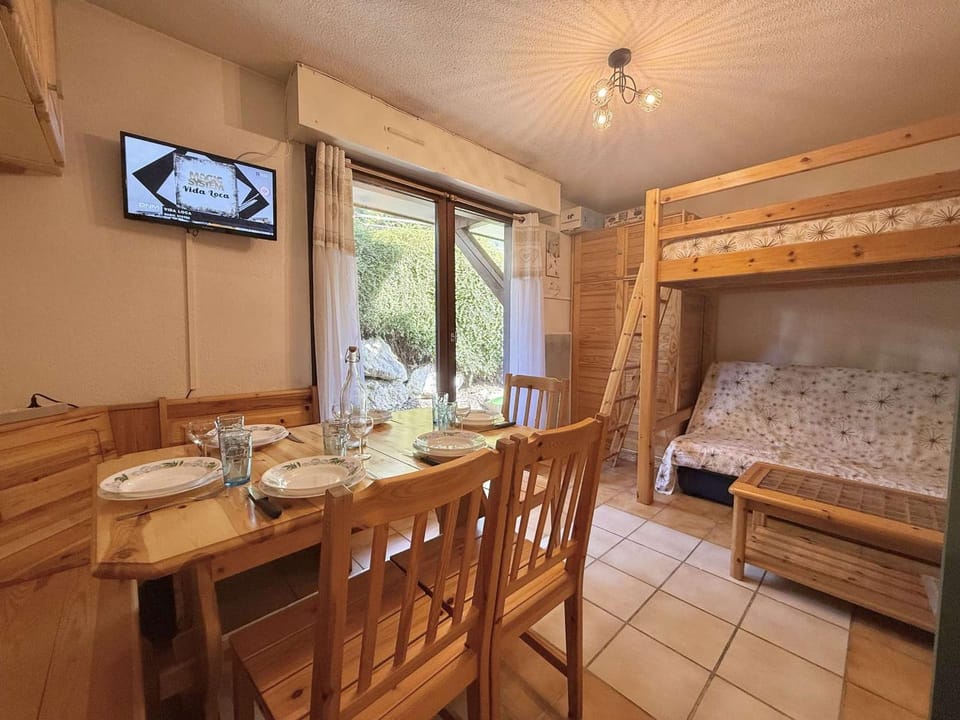 Appartement cosy à 500m du centre, 5 pers, terrasse, parking, casier à ski - Praz-sur-Arly - FR-1-603-55 Apartment in Haute-Savoie