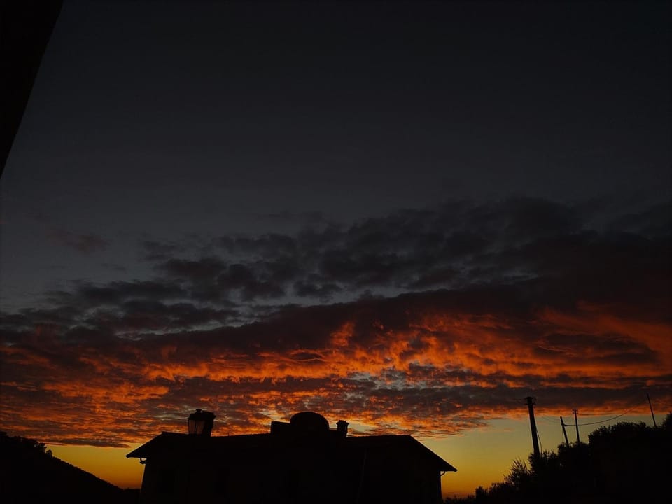 Natural landscape, Sunset