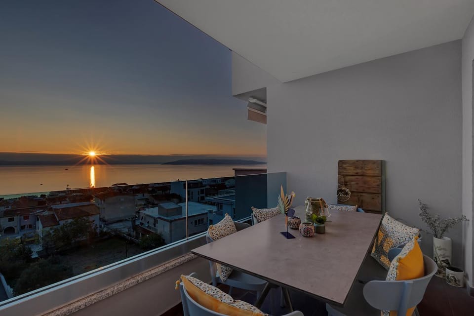 Balcony/Terrace, Sea view, Sunset