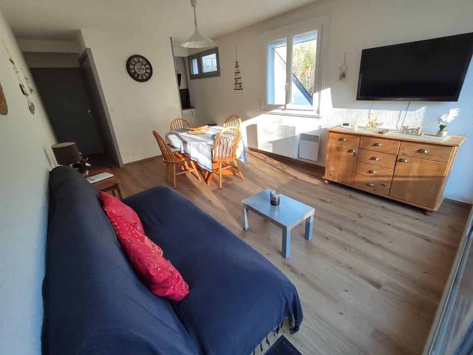 T2 spacieux et lumineux avec 2 terrasses Sud et Est, proche centre village Apartment in Saint-Lary-Soulan