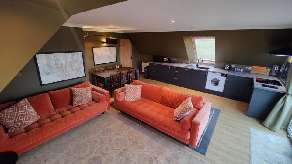 Kitchen or kitchenette, Living room, Dining area, kitchen