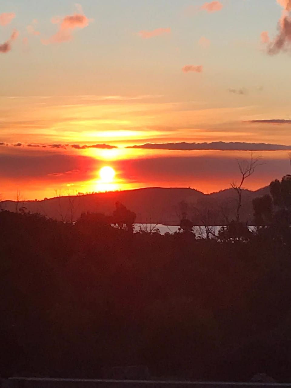 Natural landscape, Sunset