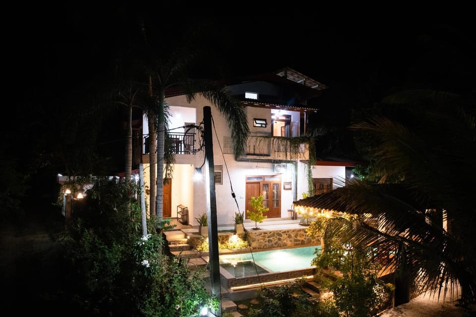Property building, Patio, Garden view