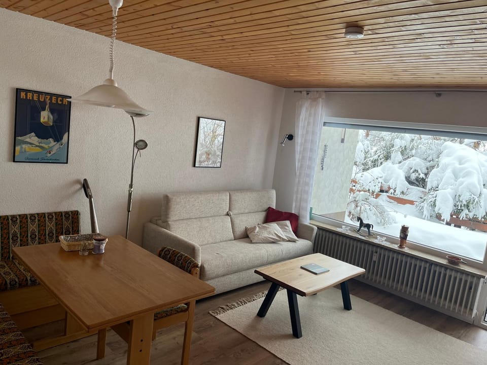 Winter, Living room, Seating area
