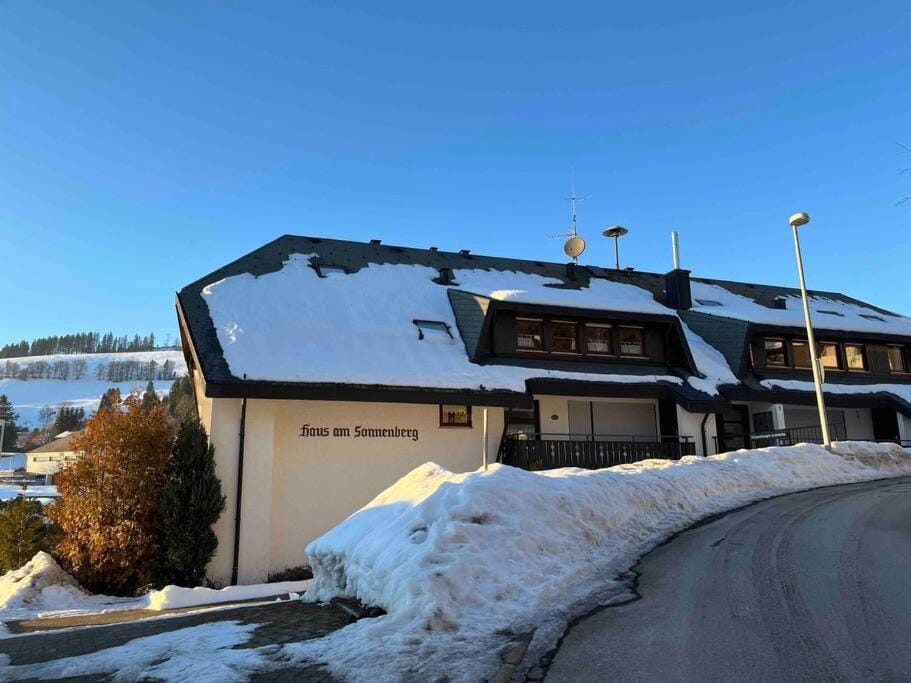 Property building, Day, Natural landscape, Winter