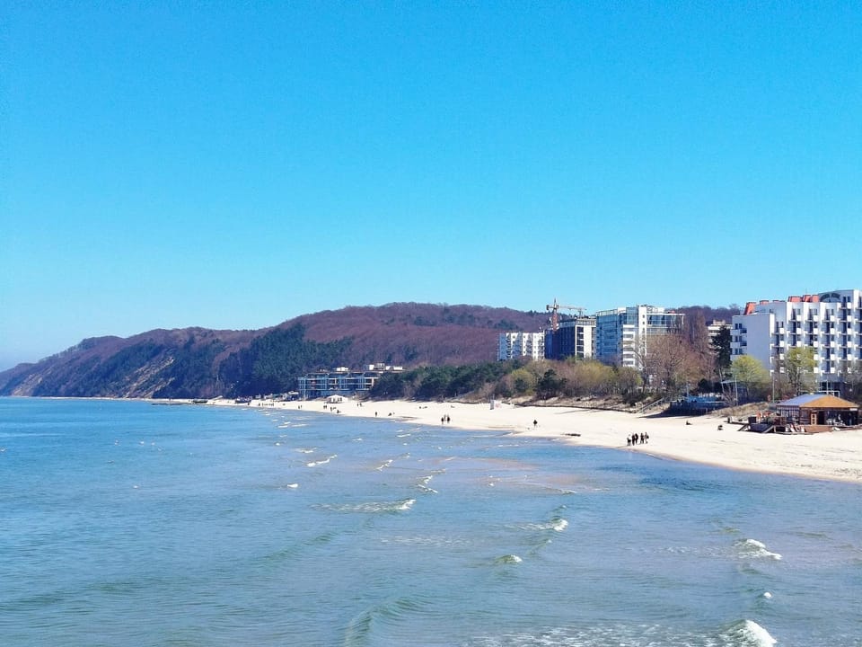 Nearby landmark, Day, Beach