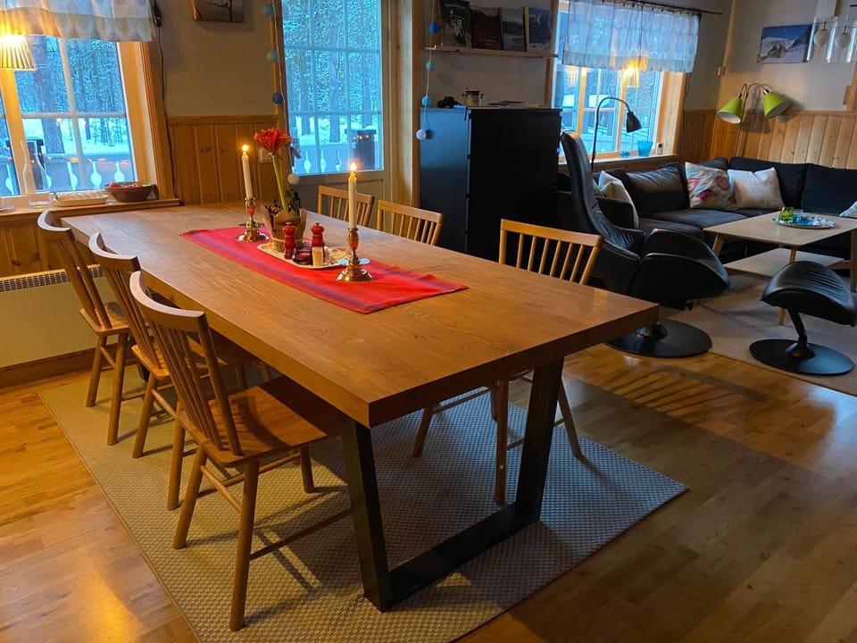 Fjällstuga i avskildhet med elbilsladdare House in Innlandet