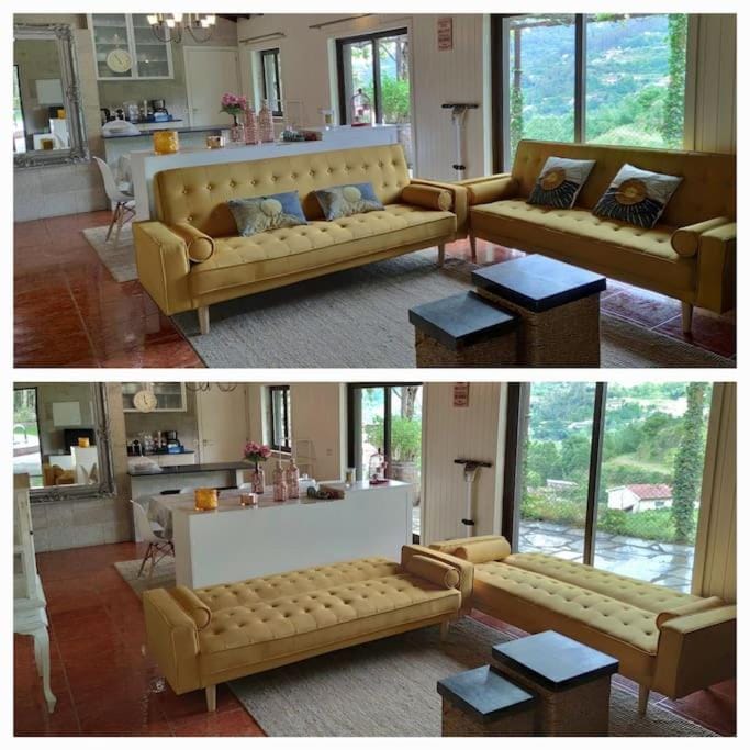 Bed, Living room