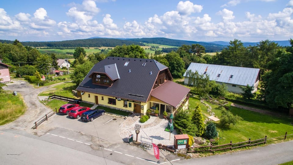 Property building, Bird's eye view, Parking