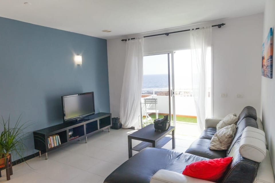 Living room, Seating area, Sea view