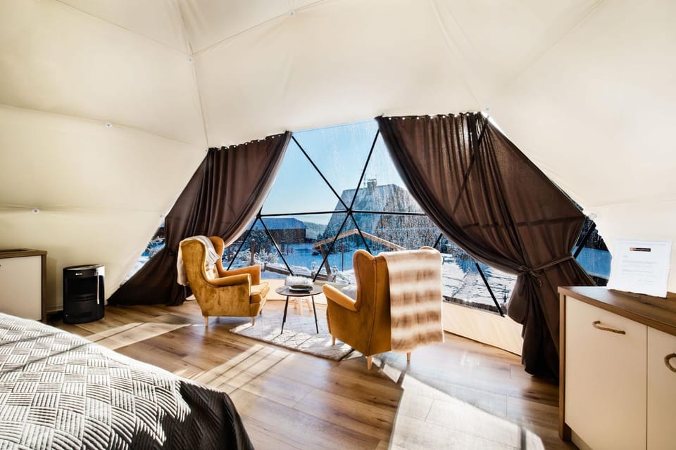 Glamping Bahenec Luxury tent in Slovakia