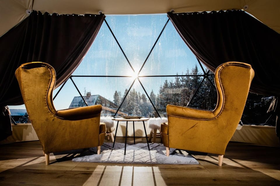Glamping Bahenec Luxury tent in Slovakia