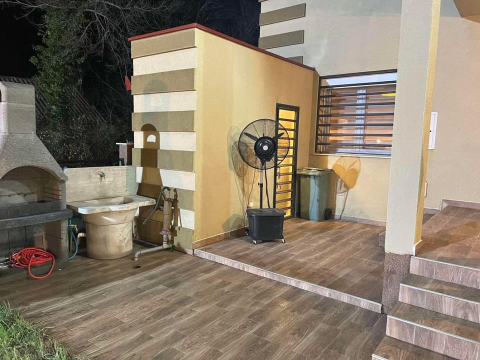 Patio, Night
