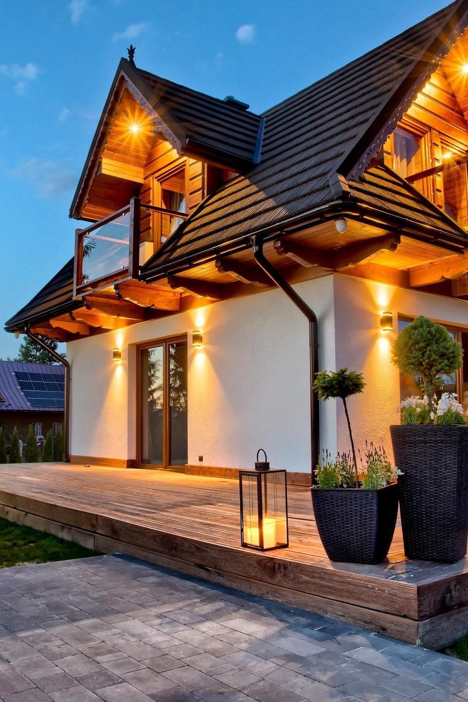 Property building, Patio