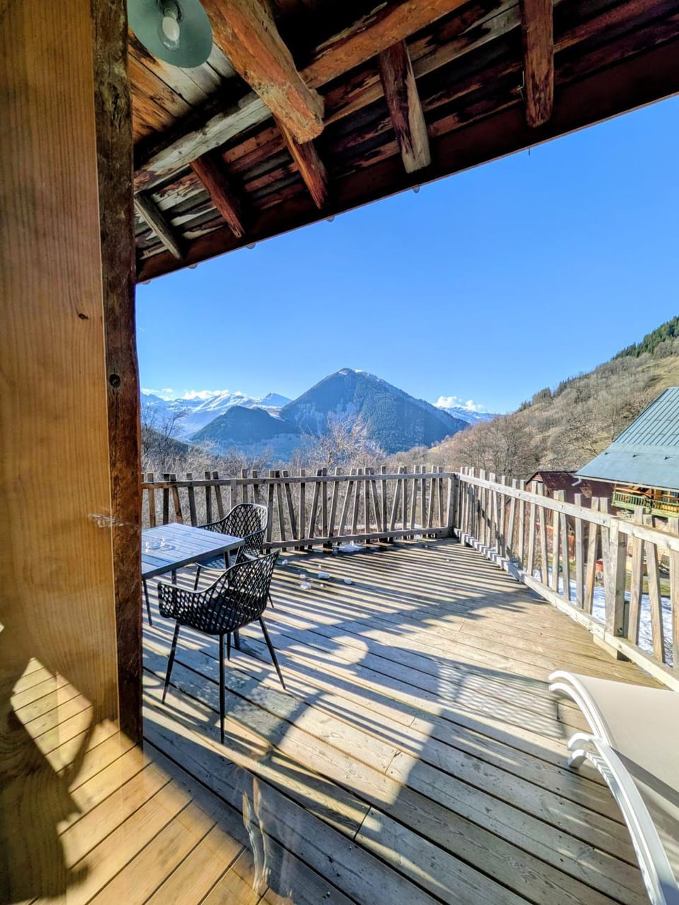 Patio, Balcony/Terrace, Mountain view