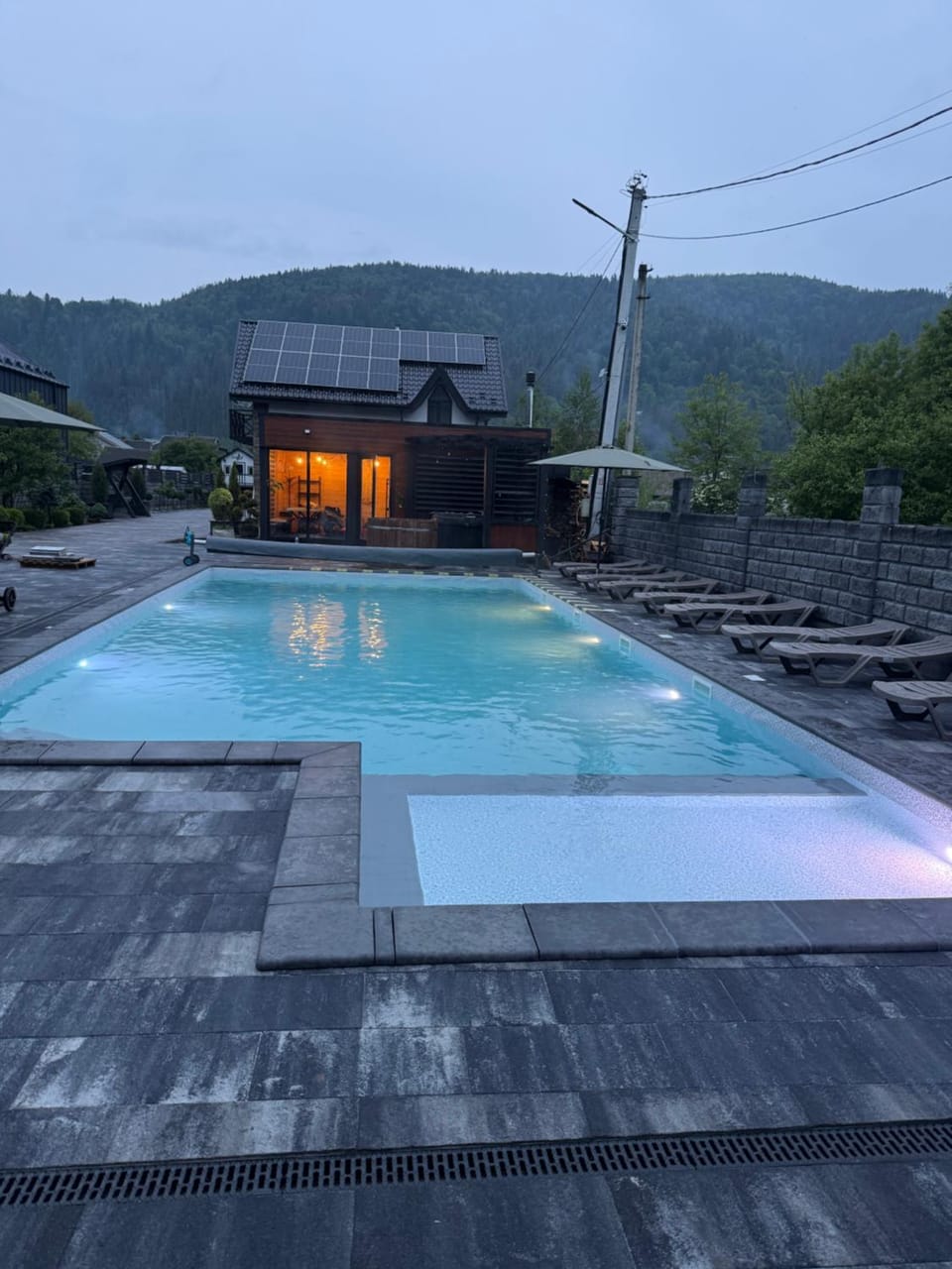 Pool view, Swimming pool