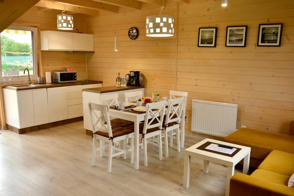 Piasek i Woda Drewniane Domki w Grzybowie House in West Pomeranian Voivodeship, Poland