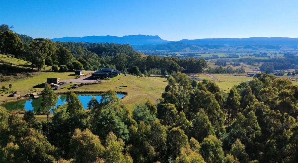 Nearby landmark, Natural landscape, Bird's eye view, Mountain view