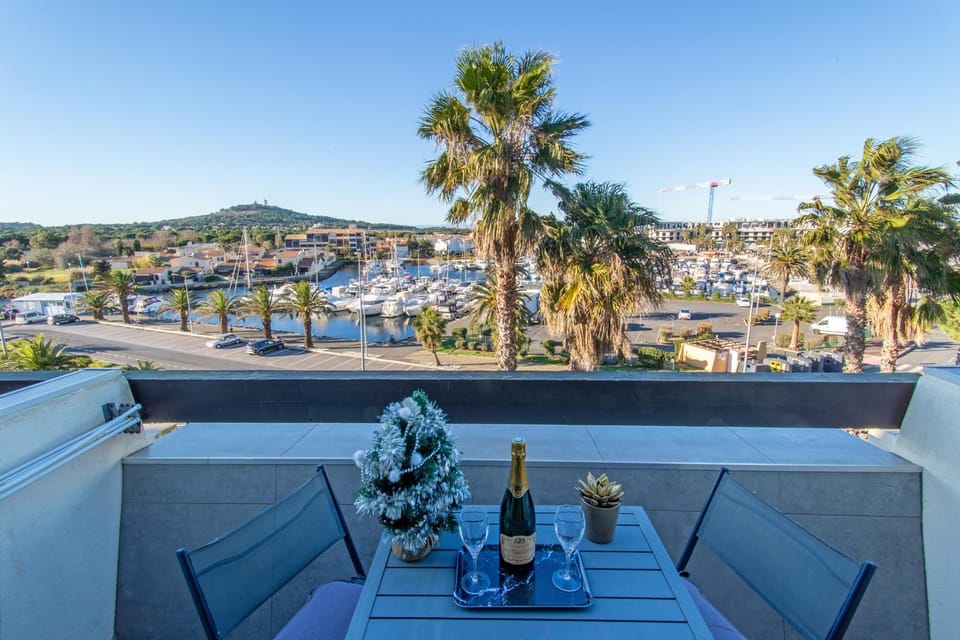 love secret port nature 7 Apartment in Agde