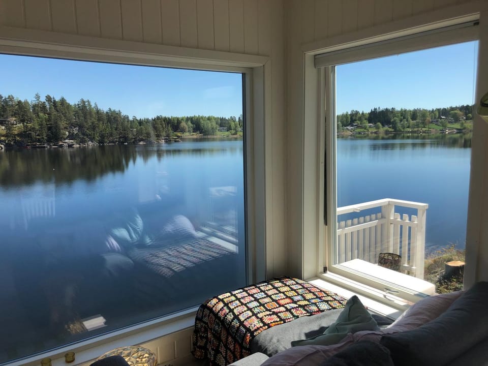 Lyseren waterfront cabin Cabin in Viken, Norway