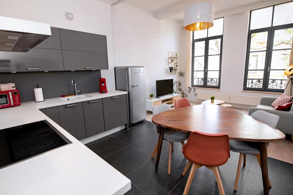Dining area, kitchen, kitchen