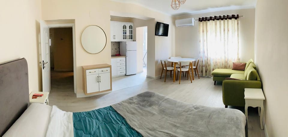 TV and multimedia, Living room, Photo of the whole room, Seating area, Dining area, air conditioner