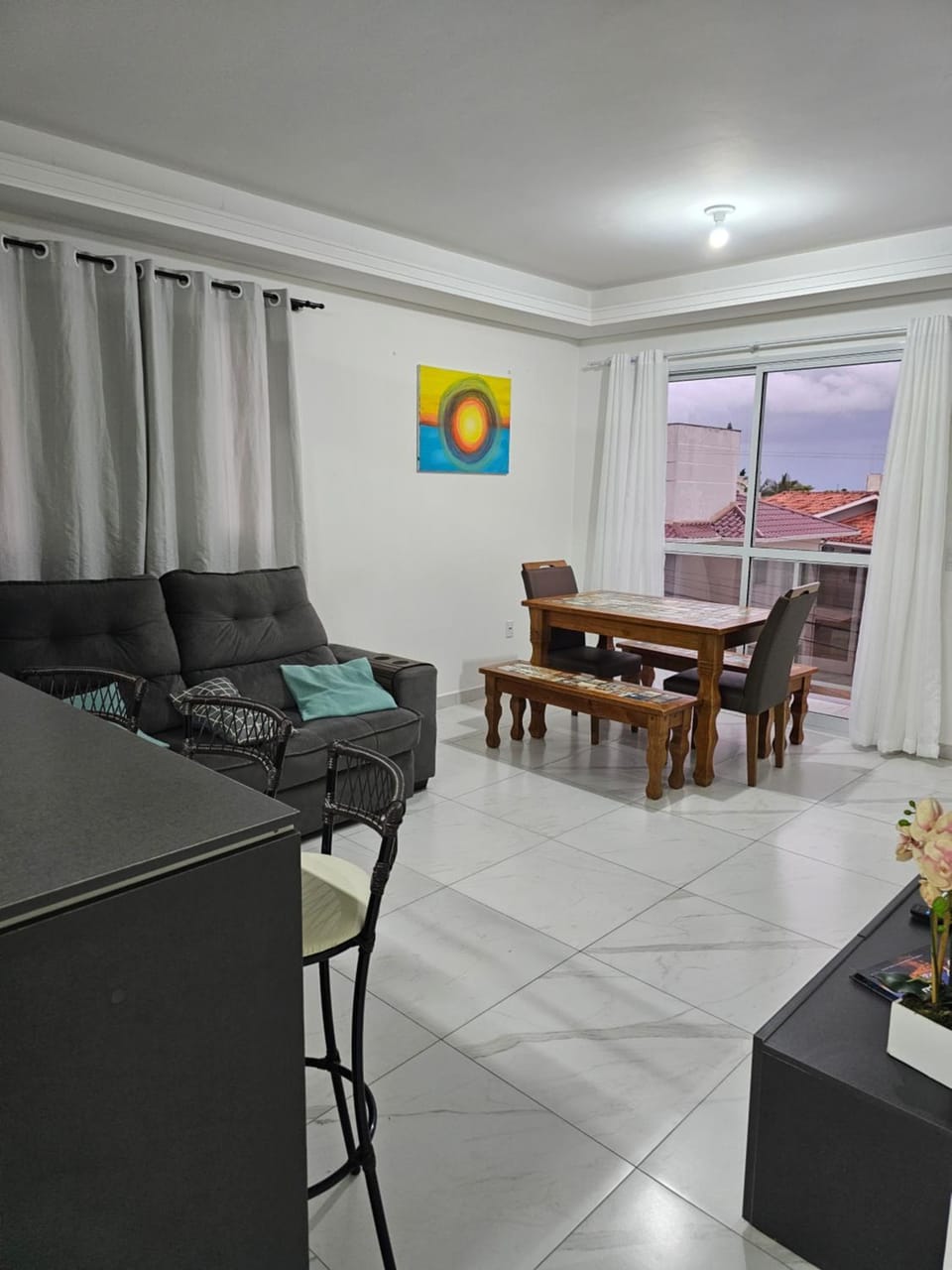 Living room, Dining area