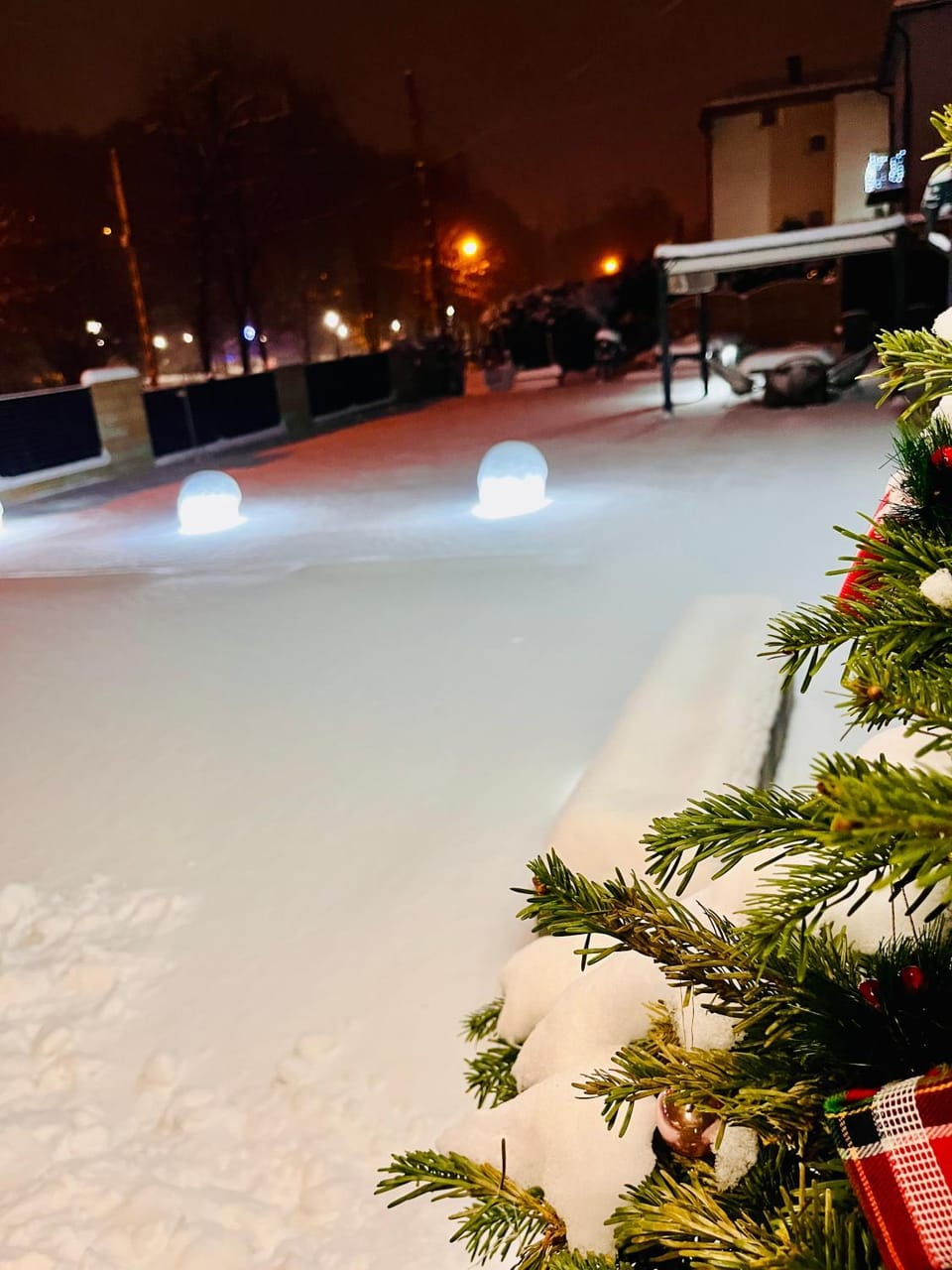 Property building, Winter