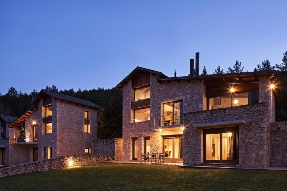 Property building, Night, Natural landscape