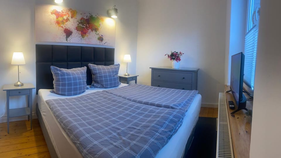 Schöne Wohnung, Zwei Schlafzimmer, Zentrumsnah, Erdgeschoss in Greifswald Apartment in Greifswald